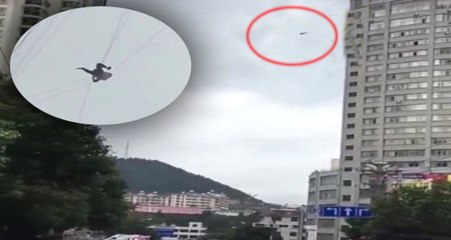 Otel Parasını Ödememek İçin, Telefon Tellerine Tutunarak Kaçmaya Çalıştı