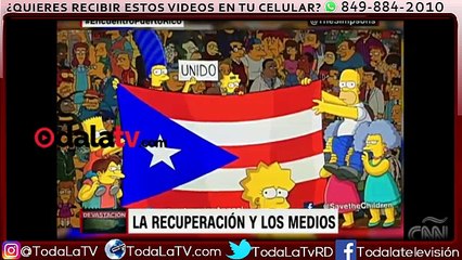 Hasta “Los Simpson” reclamaron ayuda para Puerto Rico-CNN-Video