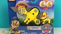 RUBBLE Y SU TABLA VOLANTE - PATRULLA CANINA - PAW PATROL CHASE MARSHALL AIR RESCUE RUBBLE PACK