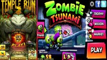 Temple Run 2 Lost Jungle vs Zombie Temple Tsunami