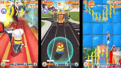 Despicable Me: Minion Rush - BAKER vs STARFISH vs DANCER [Costume Charer] iOS / Android
