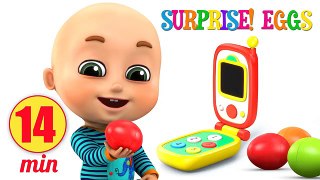 Surprise Eggs Toy - Mobile and Video game toy for Kids - Surprise Eggs videos from Jugnu kids