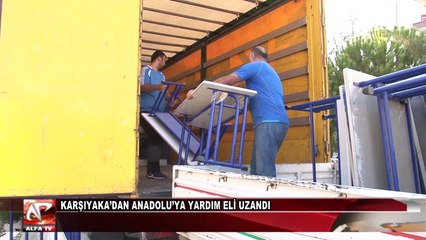 Karşıyaka’dan Anadolu’ya Yardım Eli Uzandı