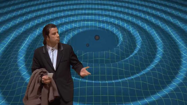 Prix Nobel: C'est quoi les ondes gravitationnelles? (expliqué en moins de 2 minutes)