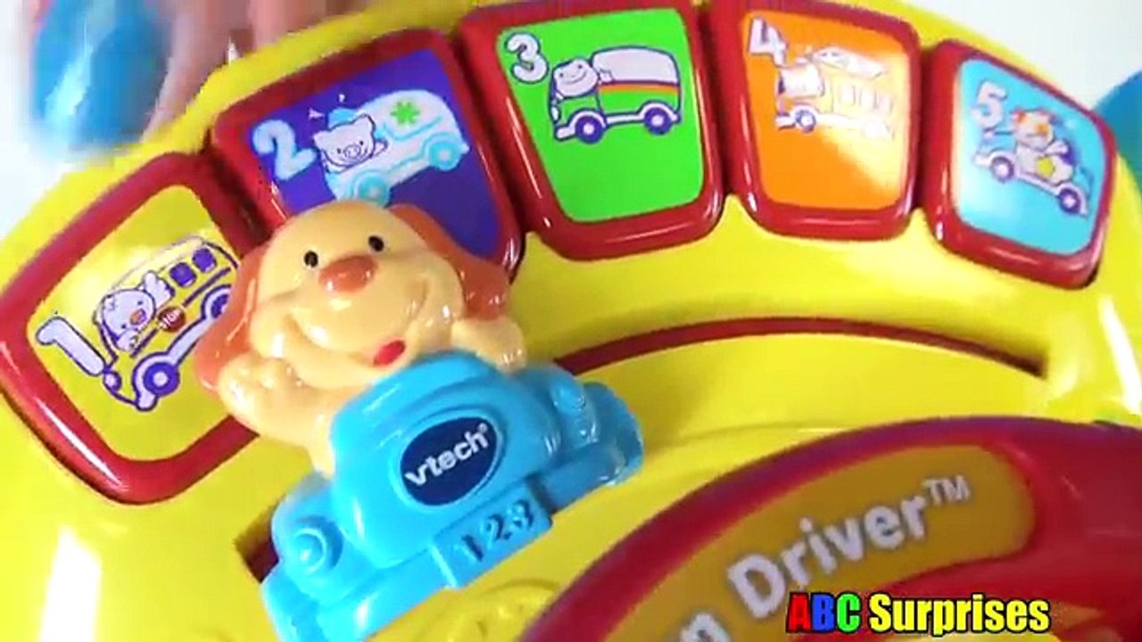 Learning for Toddlers Learn How to Count Numbers Turn & Learn Driver Vtech Baby Toys ABC Surprises