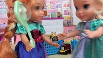Frozen Elsa Pregnant! Part 2 Anna and Elsa Toddlers shop for the new Baby Annya prank Toys In Action