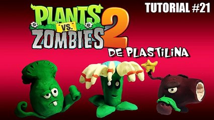Tutorial Plantas Vs Zombies 2 de Plastilina de Plastilina