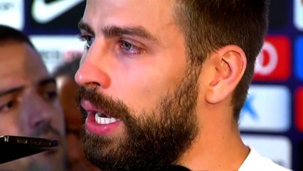Gerard Pique booed off pitch while training with Spain