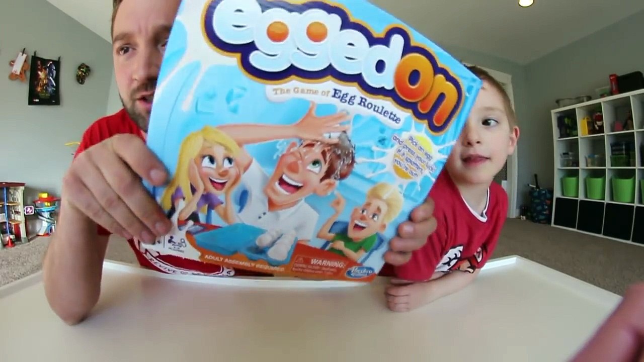 FATHER & SON PLAY EGGED ON!