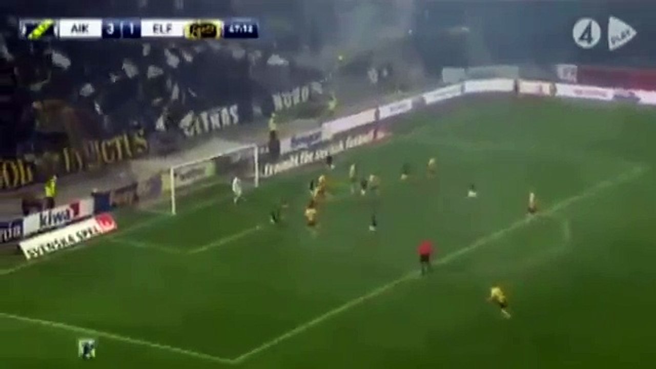 AIK 3:2 Elfsborg  (Swedish Allsvenskan. 1 October 2017)