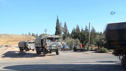 Suriye Sınırına Askeri Sevkiyat