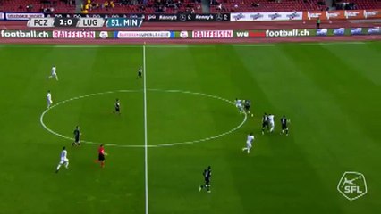 FC Zürich 2:0 FC Lugano (Swiss Super League 1 October 2017)