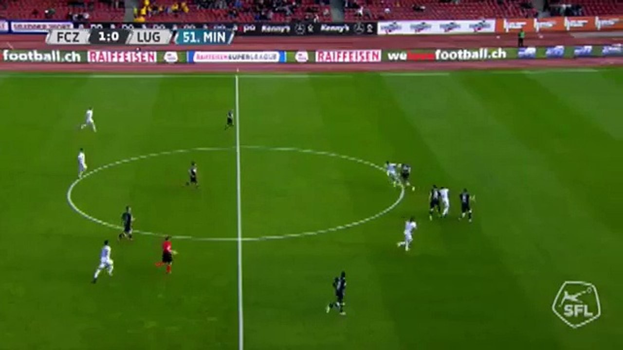 FC Zürich 2:0 FC Lugano (Swiss Super League 1 October 2017)
