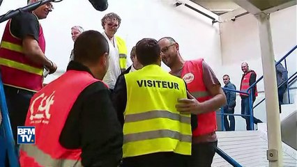 Cinq mois plus tard, Emmanuel Macron de retour à l'usine Whirlpool d'Amiens