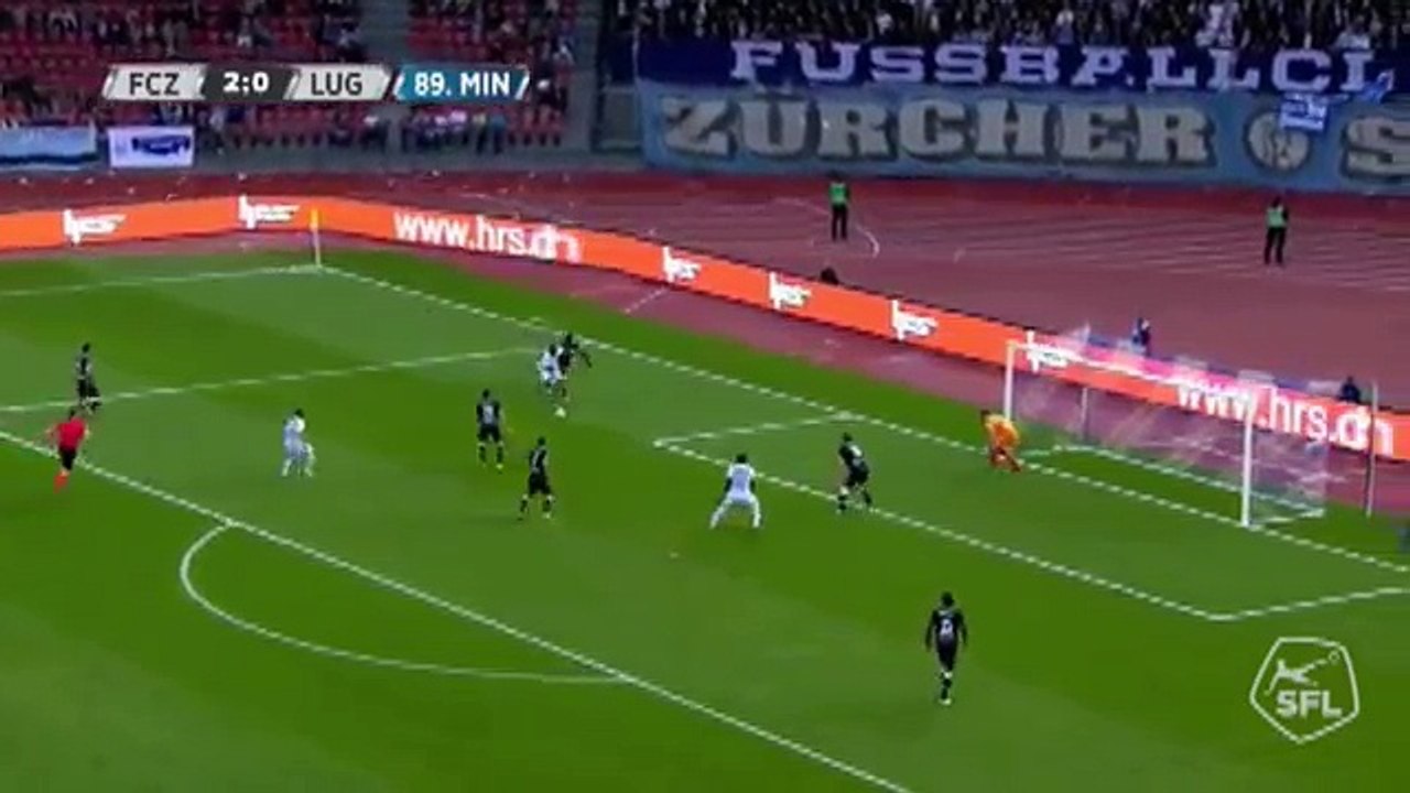 FC Zürich 3:0 FC Lugano (Swiss Super League 1 October 2017)