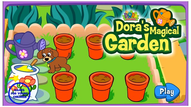 Watch Dora the Explorer - Dora's Magical Garden - Games For Young Children
