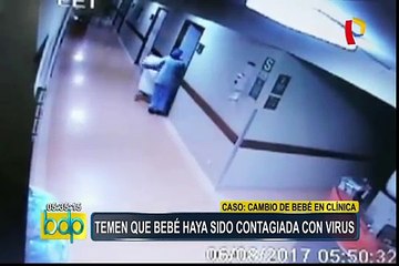 Padres que denunciaron cambio de bebés temen que su hija tenga algún virus