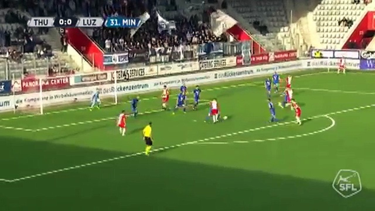 Thun 1:0 Luzern (Swiss Super League 1 October 2017)
