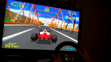 MAME Racing Games with 270 Degree Wheel 1/3