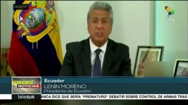 Lenín Moreno plantea suprimir la reelección indefinida en Ecuador