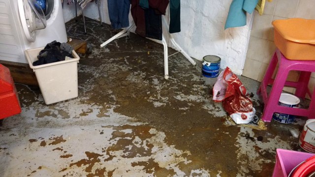 Caves inondées à cause d'un vandale à Stavelot