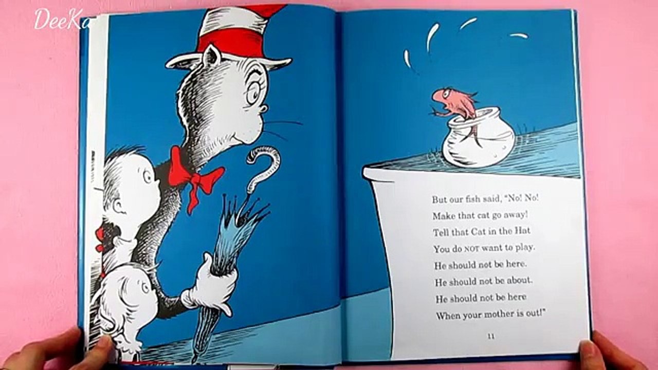 The Cat in the Hat: by Dr Seuss - Green Back Book (read along)