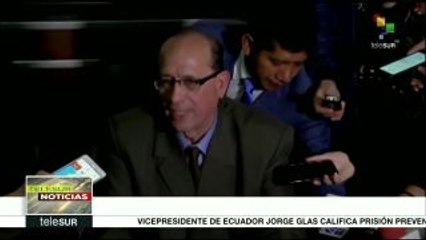 Ecuador: prisión preventiva para el vicepresidente Jorge Glas