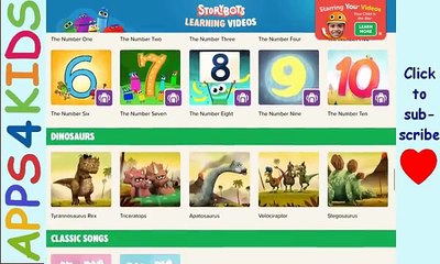 Numbers Counting - Learning Videos by StoryBots – Educational Games and ABC Music App for Kids