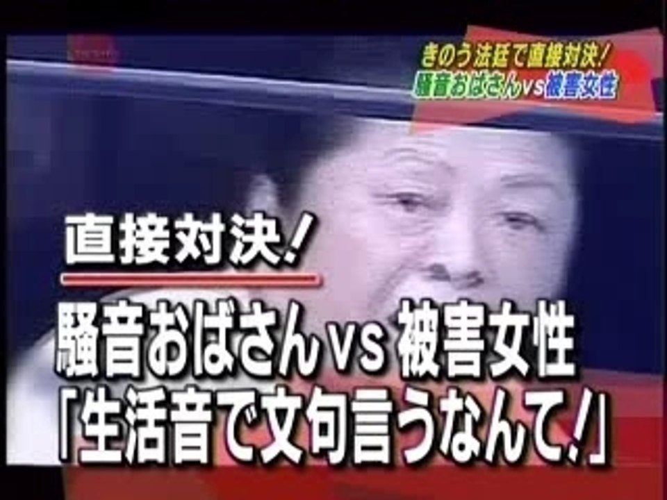 騒音おばさん2