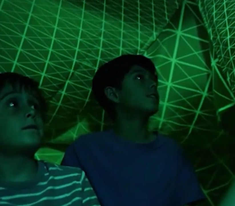 This glow in the dark blanket acts as a cool forcefield for kids