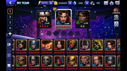 [Marvel Future Fight] Top 10 Neglected Charers!