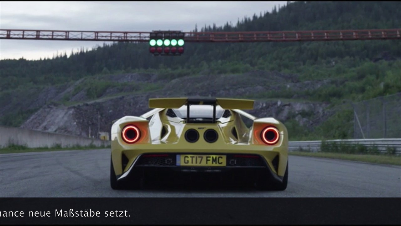 Der neue Ford GT auf der Strecke