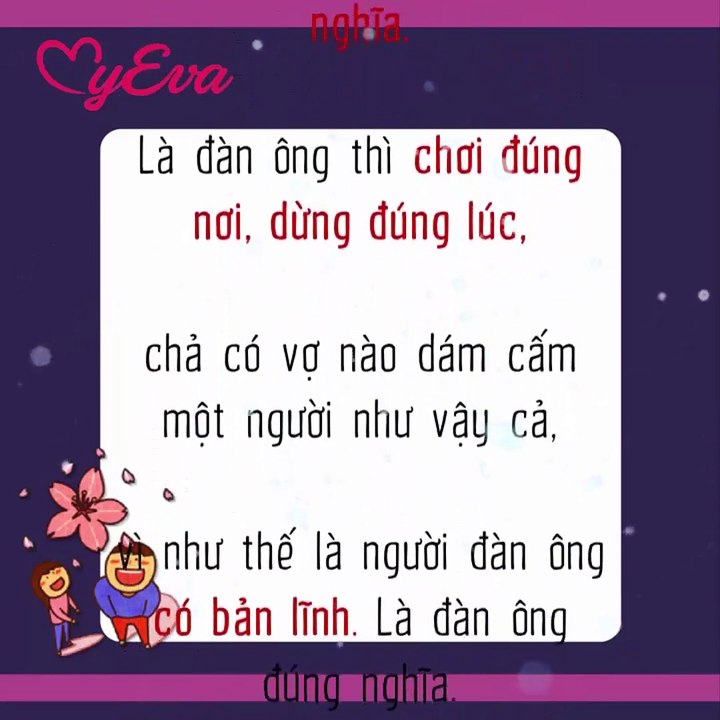 Cộng đồng Myeva - ĐÀN ÔNG SỢ VỢ LÀ ĐÀN ÔNG KHÔN! Nói sợ vợ thì hơi...