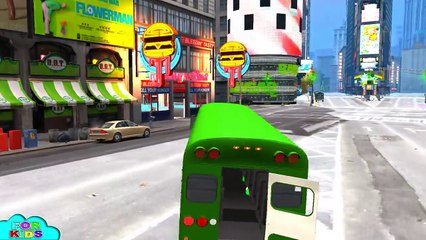 Wheels On The Bus & MINION & ANGRY BIRDS - Nursery Rhymes for Children