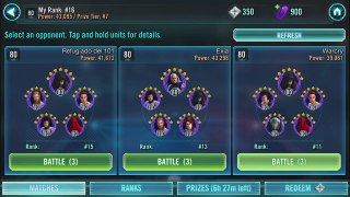 Star Wars: Galaxy Of Heroes - WOW! Comeback Win Squad Arena