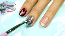 5 Easy Nail Art Designs Using HOUSEHOLD Items!