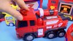 Robocar Poli Super Wings station Roy fire car toys with Tayo Pororo