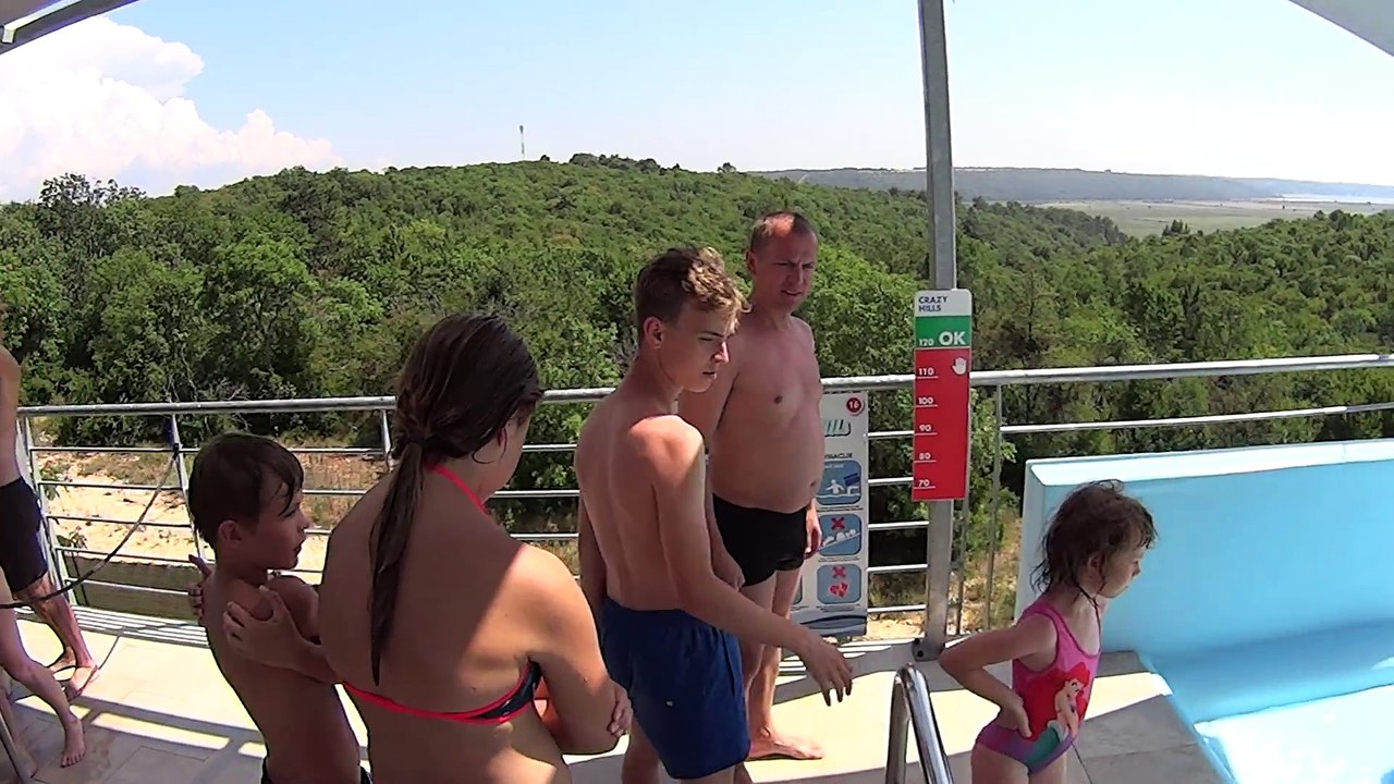 Crazy Hills Water Slide at Aquapark Istralandia