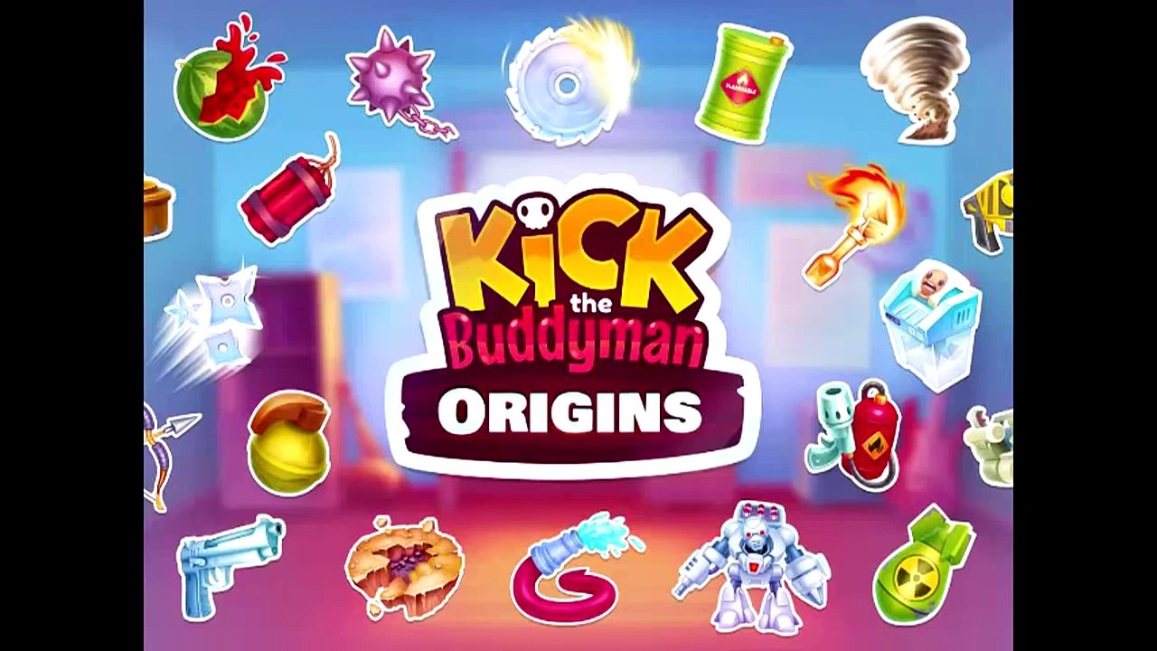 Kick the Buddyman: Origins HD (By Inventain Mobile) - iOS/Android - Gameplay Video