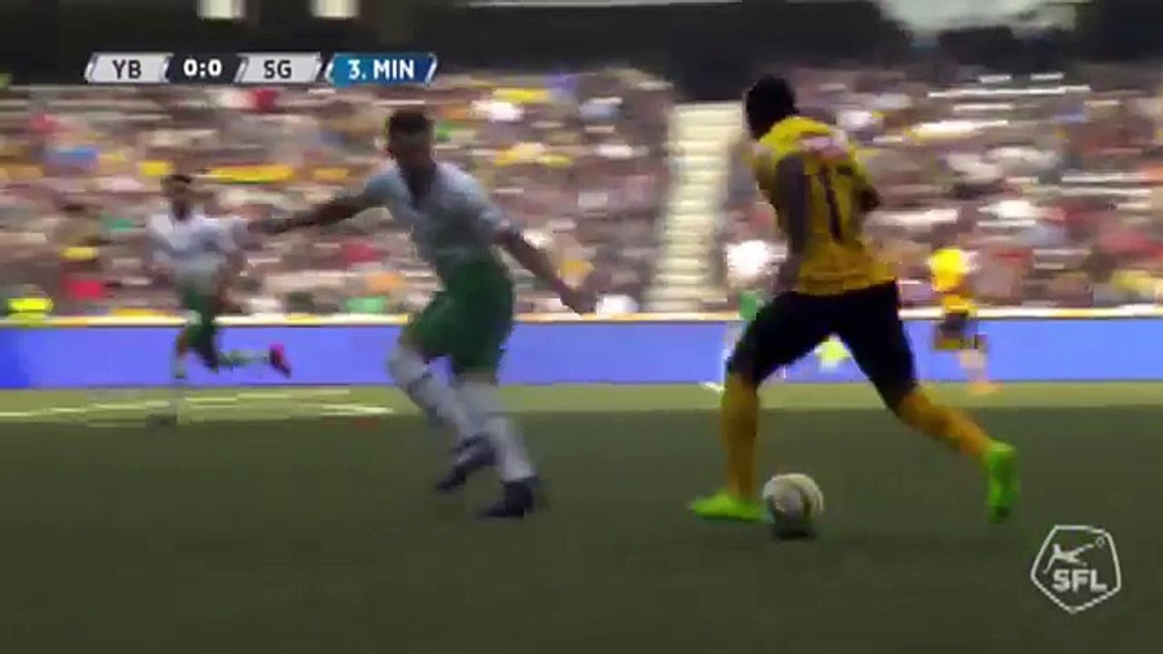 Young Boys 1:0 Sankt Gallen  (Swiss Super League 1 October 2017)