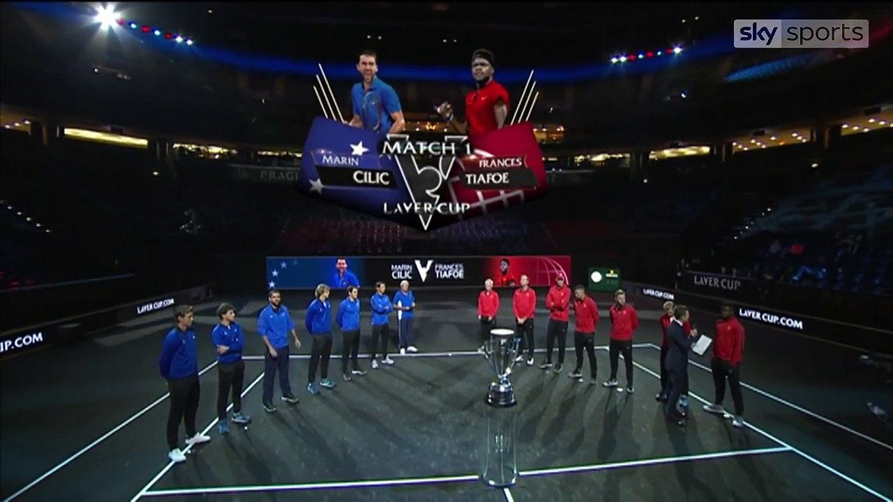 Draw Ceremony for Day 1 of Laver Cup 2017