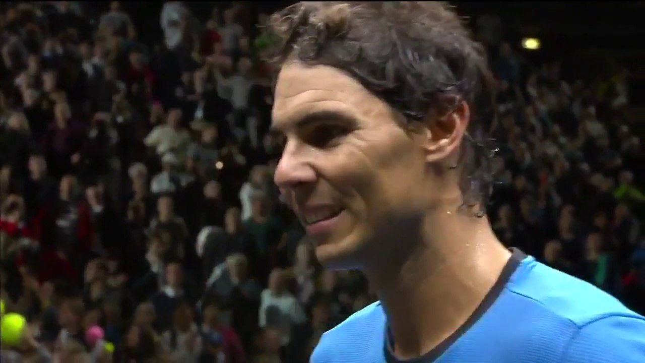Rafael Nadal On-court Interview / DAY 2 Laver Cup 2017