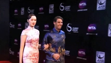Rafael Nadal at the Players Party at China Open 2017