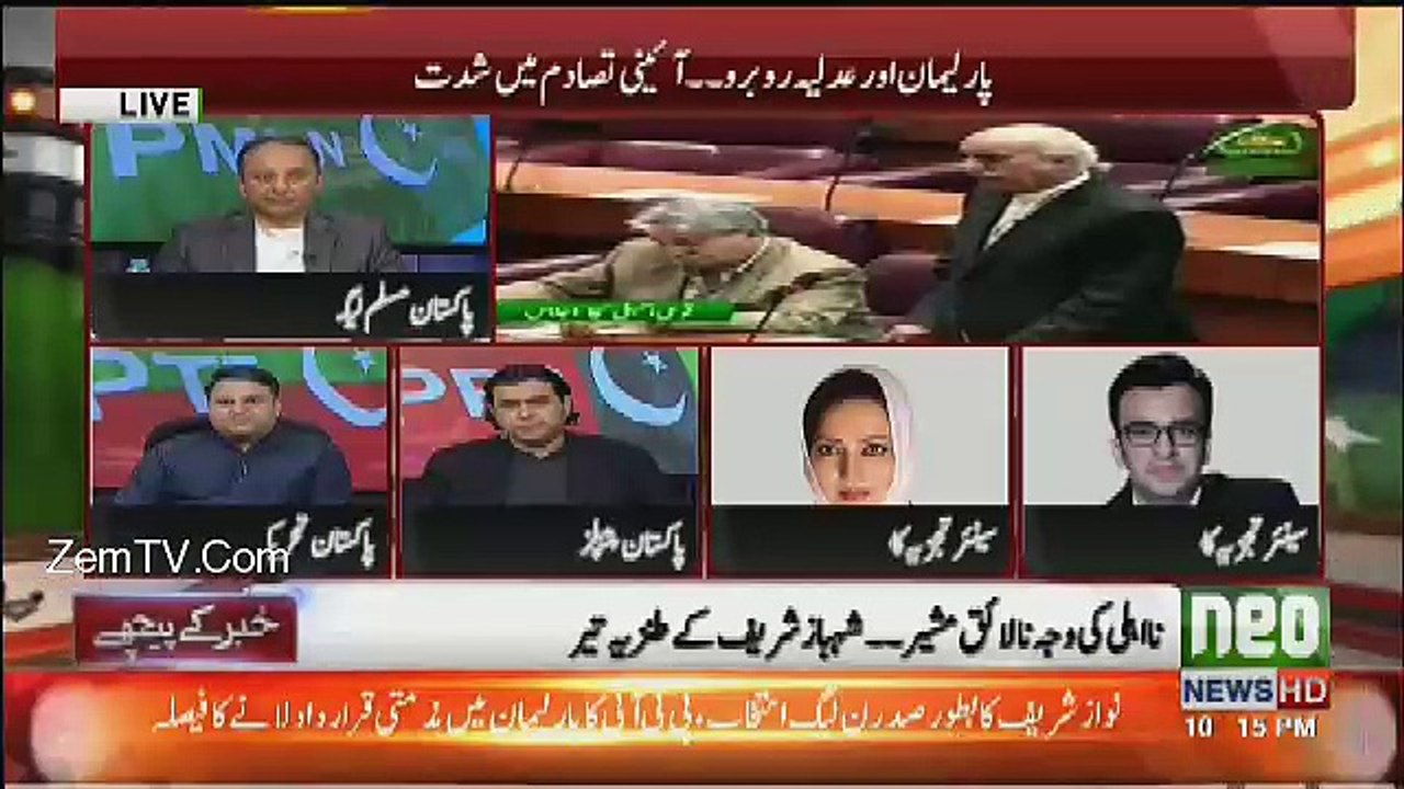 Khabar Kay Peechay Fawad Chaudhry Kay Saath - 3rd October 2017