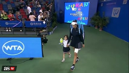 Vídeo - Muguruza vence a Linette y pasa a cuartos de Wuhan - AS.com