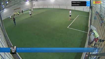 But de Melvin (8-13) - Optique Lebrun Vs Les Bonobos - 03/10/17 21:00 - LIGUE 1 - Poitiers Game Parc