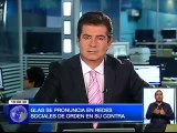 J G se pronuncia en redes sociales sobre orden en su contra