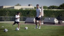 Cristiano Ronaldo entraine son fils comme un vrai pro en compagnie de Rio Ferdinand !
