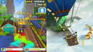 Games for Kids Learn Colors with Subway Surfers Madagascar Vs Temple Run OZ Video iGame Kids Cartoon