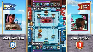 TMD Yao Yao, The Unstoppable Golem Deck Montage - Clash Royale Kings Cup